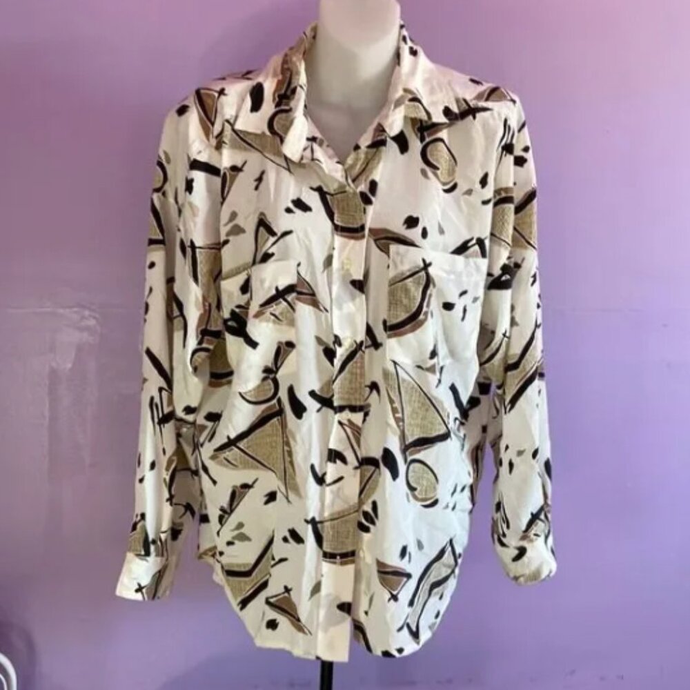 Women's Flowy Short Sleeve Top